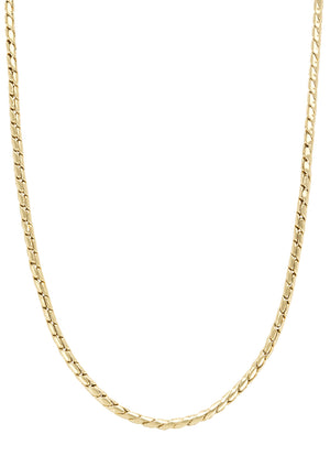 Geelgouden collier Timeless Treasures 45 cm