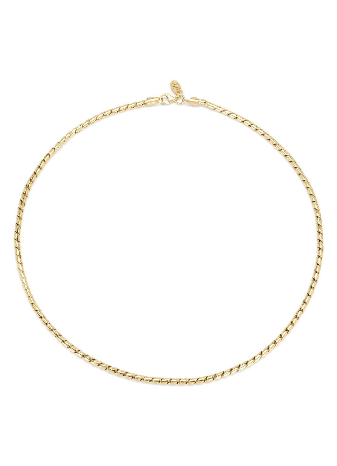 Geelgouden collier Timeless Treasures 45 cm