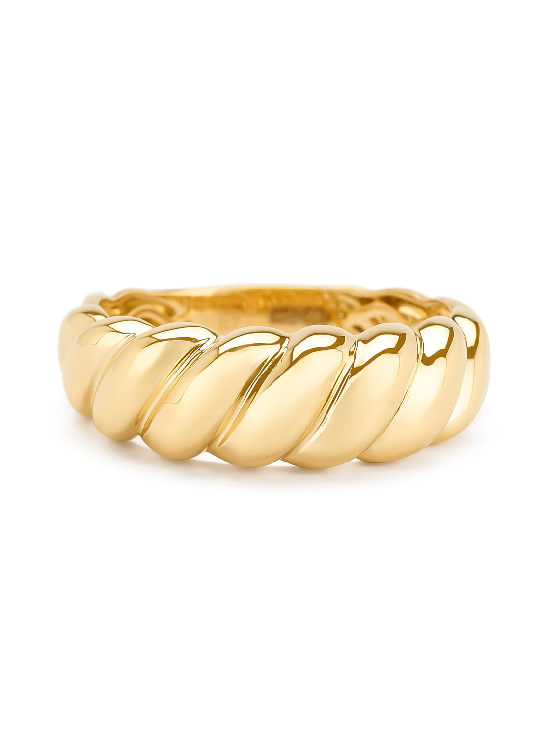 Yellow gold ring timeless treasures