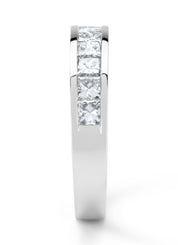 Witgouden ring, 0.95 ct diamant, Alliance