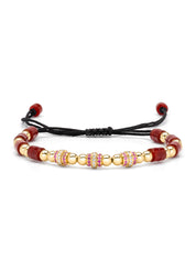 Yellow gold bracelet, 10.62 CT Agate, Ensemble