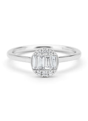 White gold ring, 0.31 CT Diamant, gallery