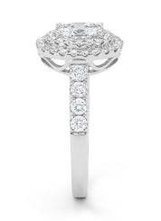 Witgouden ring, 1.13 ct diamant, Gallery