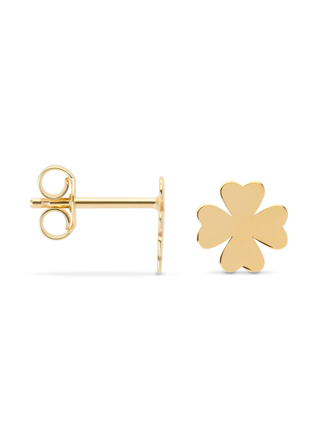 Yellow gold earring Marigold