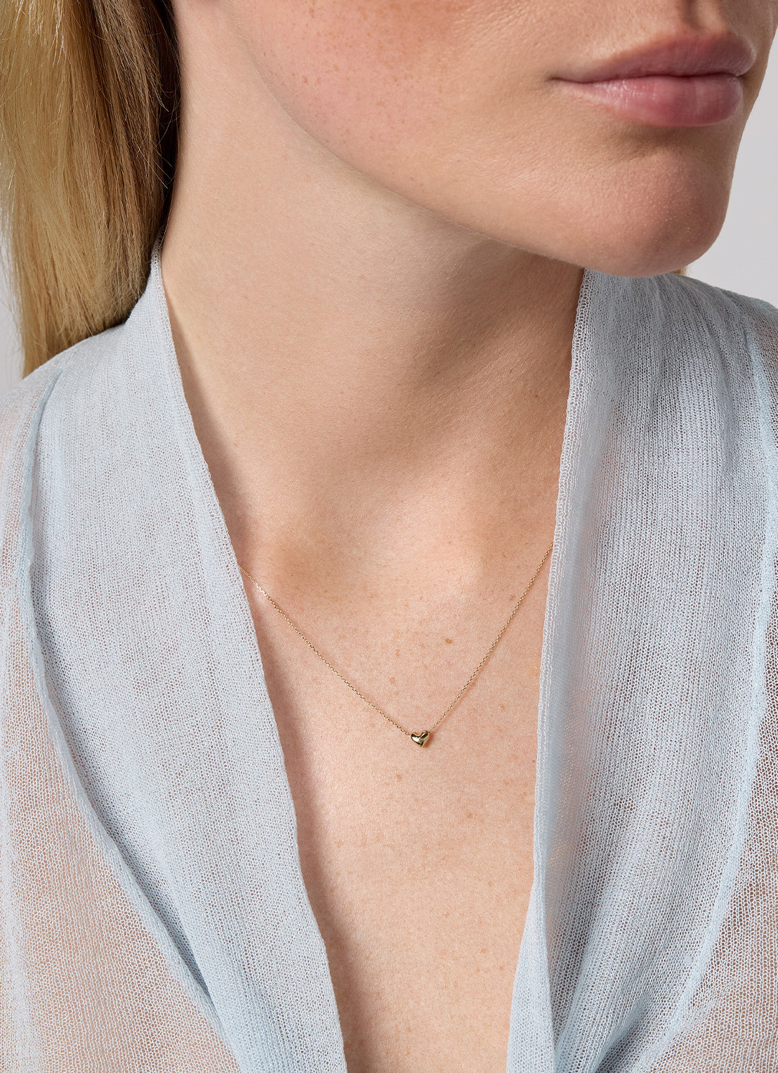 Yellow gold necklace Marigold