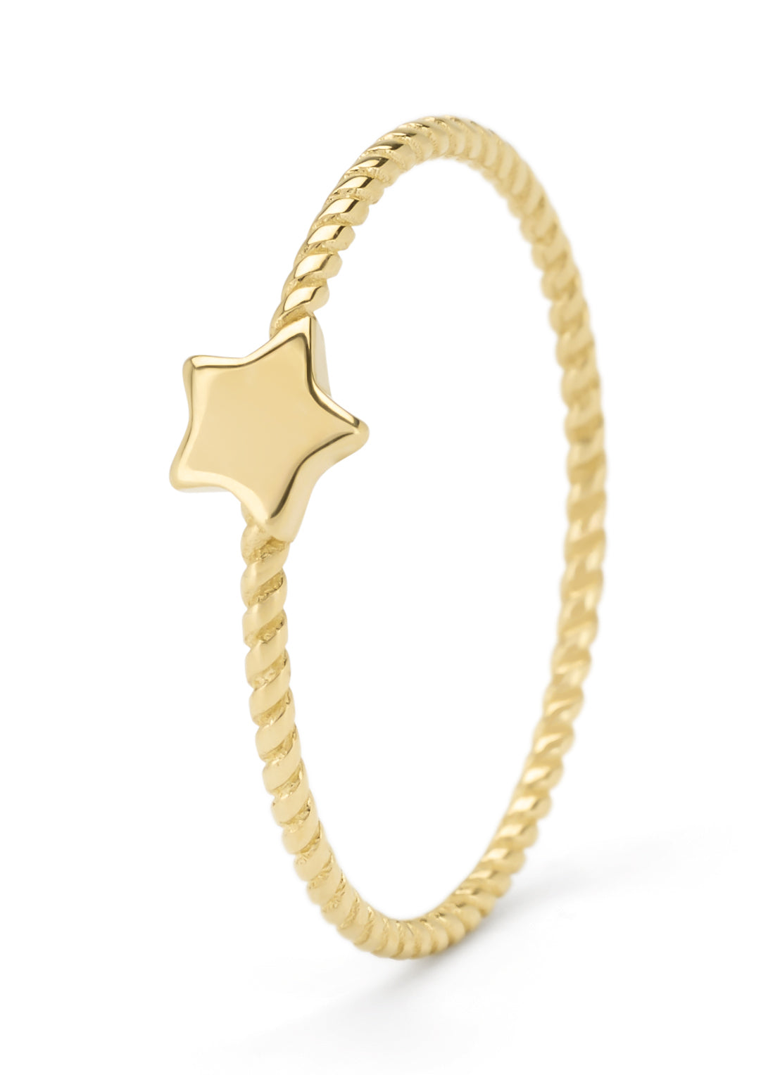 Yellow gold ring Marigold