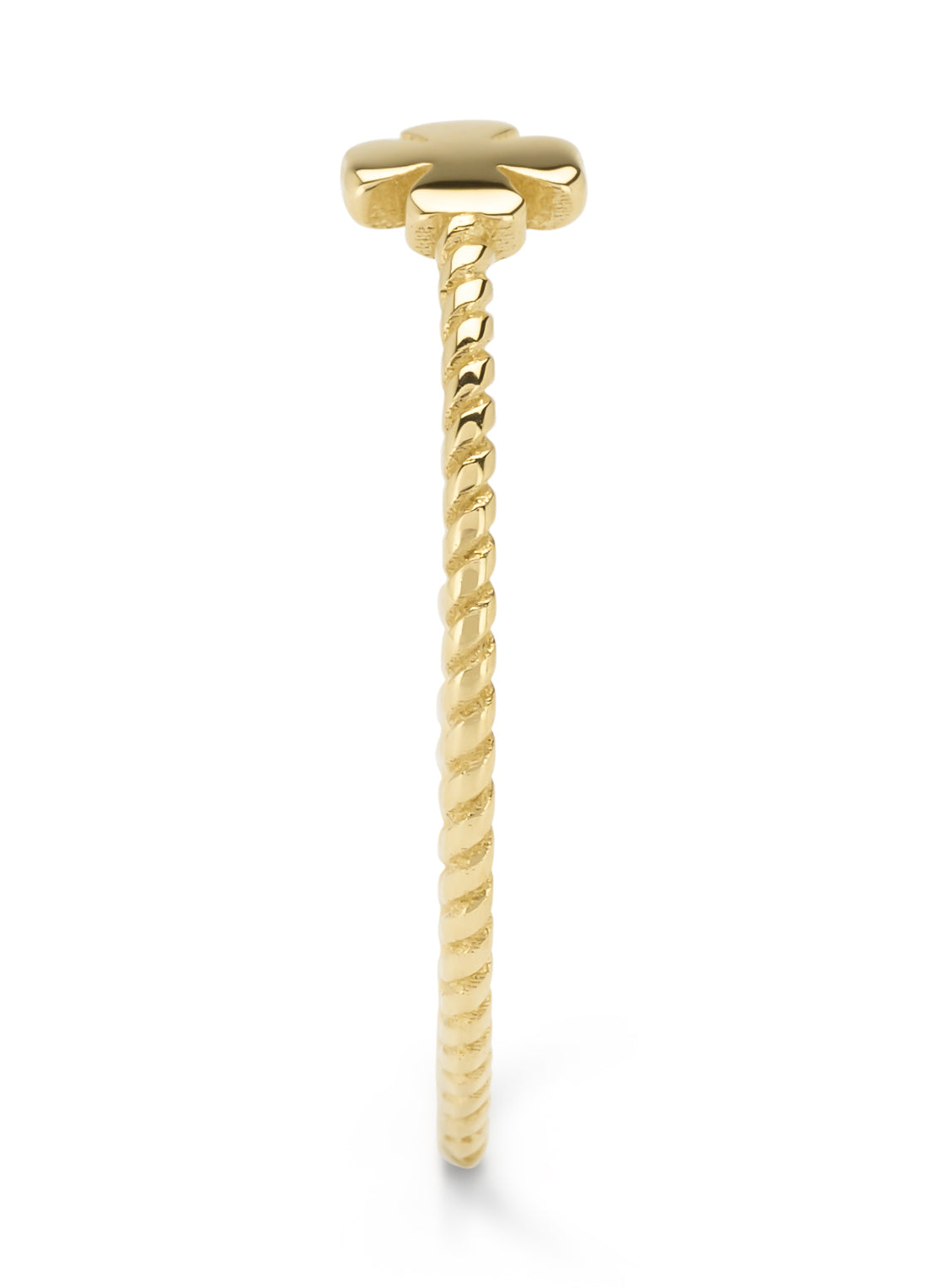 Yellow gold ring Marigold