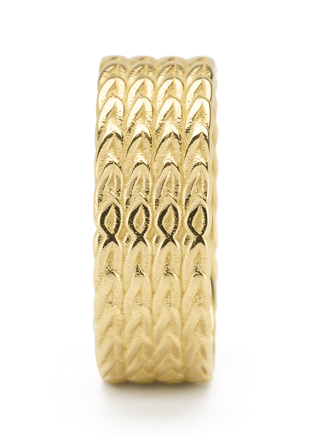 Yellow gold ring Marigold