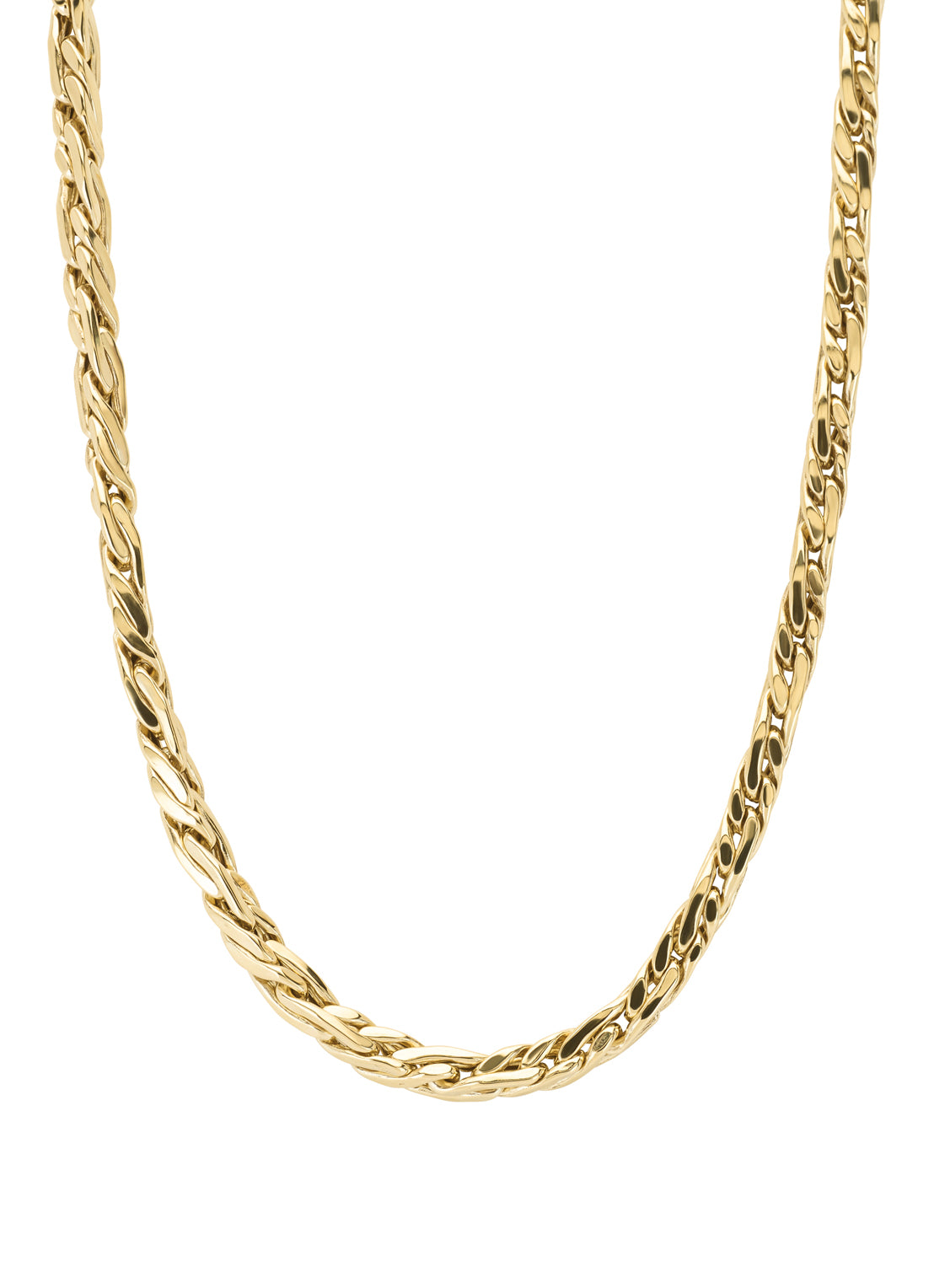 Geelgouden collier Timeless Treasures 45 cm