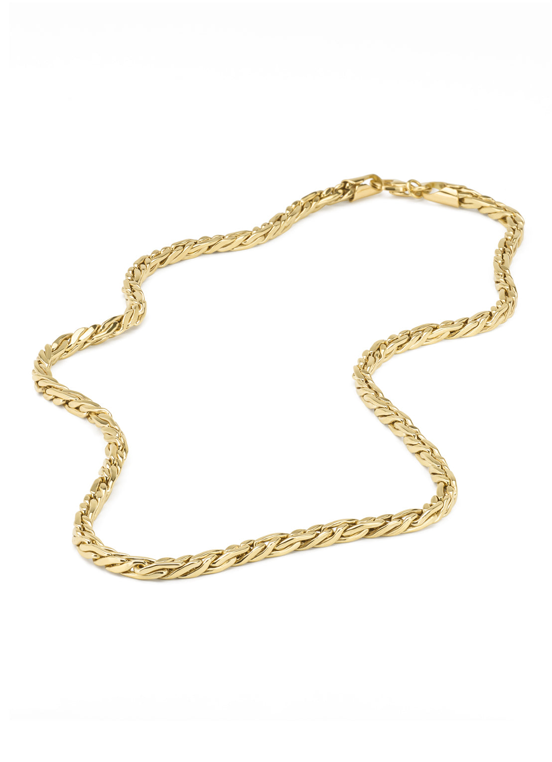 Geelgouden collier Timeless Treasures 45 cm