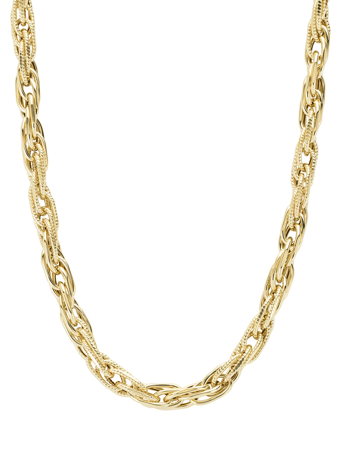 Geelgouden collier Timeless Treasures 45 cm