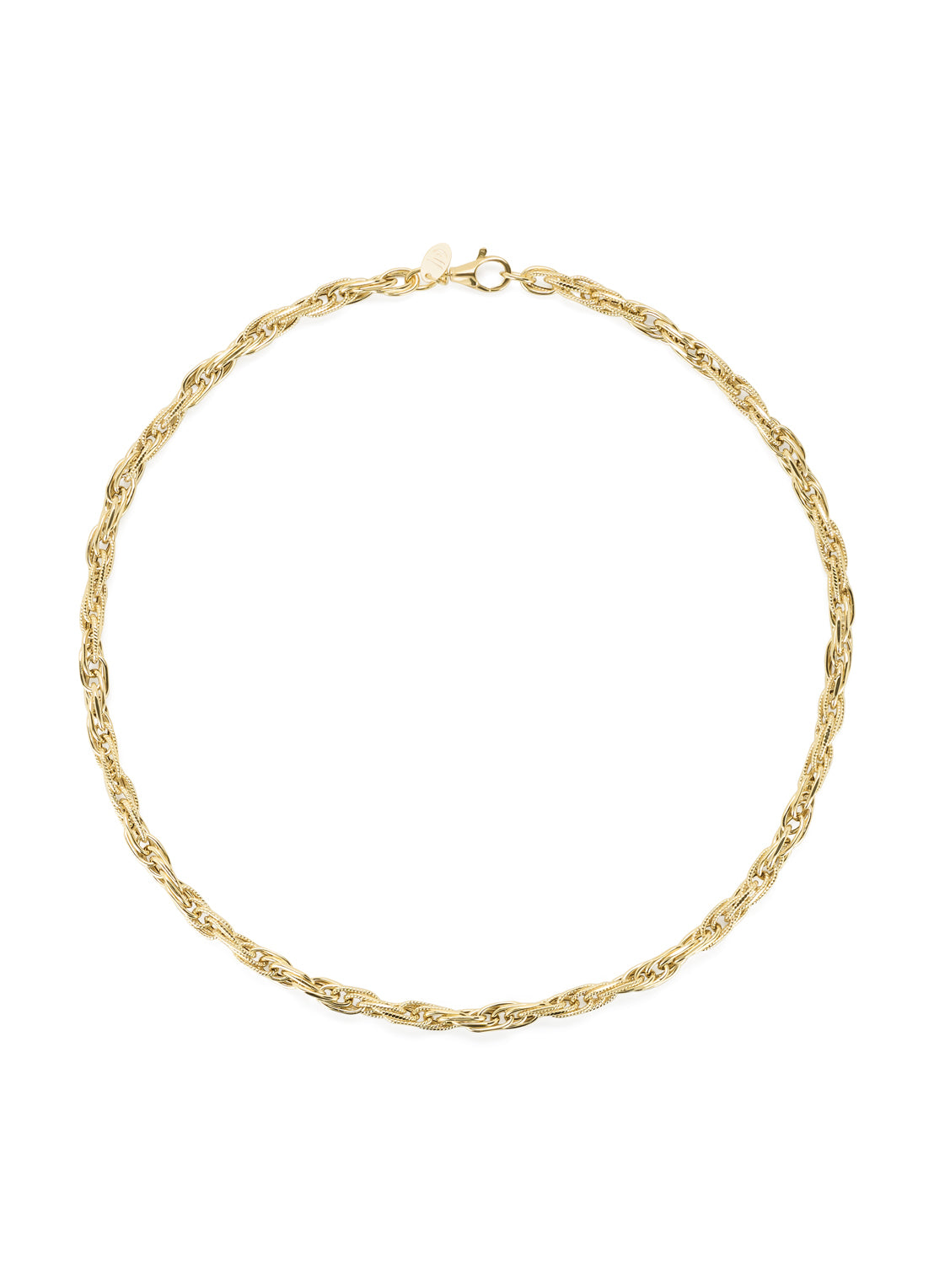 Geelgouden collier Timeless Treasures 45 cm