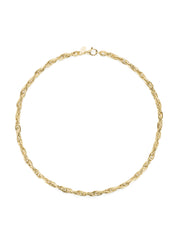 Geelgouden collier Timeless Treasures 45 cm