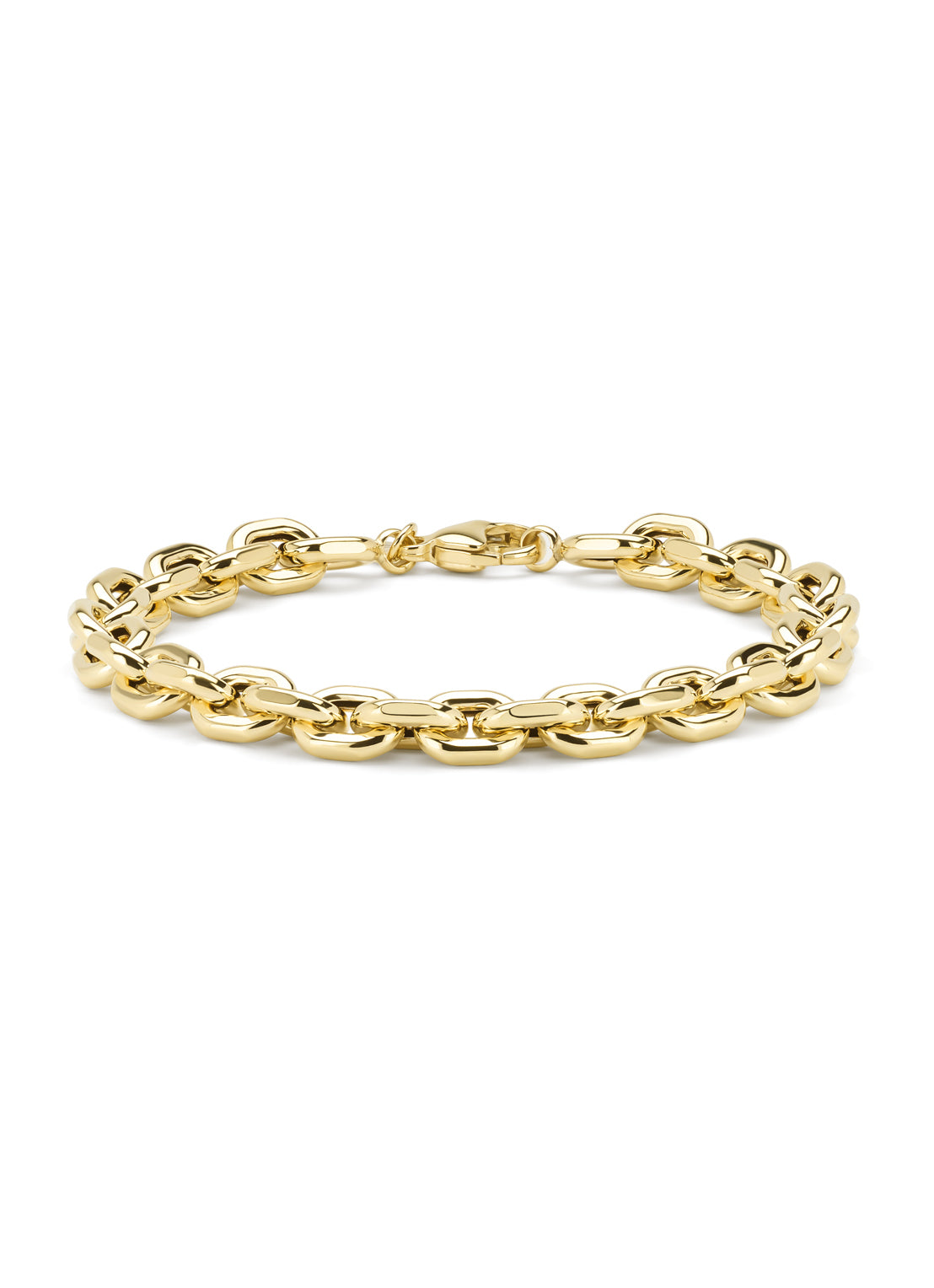 Yellow gold bracelet Timeless Treasures 19 cm