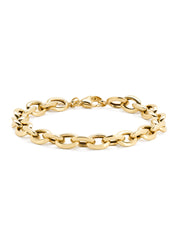Geelgouden armband Timeless Treasures 18 cm