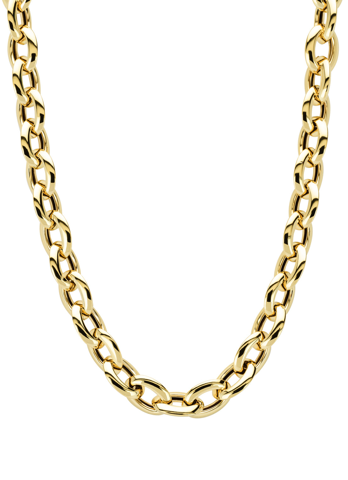 Geelgouden collier Timeless Treasures 45 cm