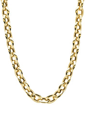 Geelgouden collier Timeless Treasures 45 cm