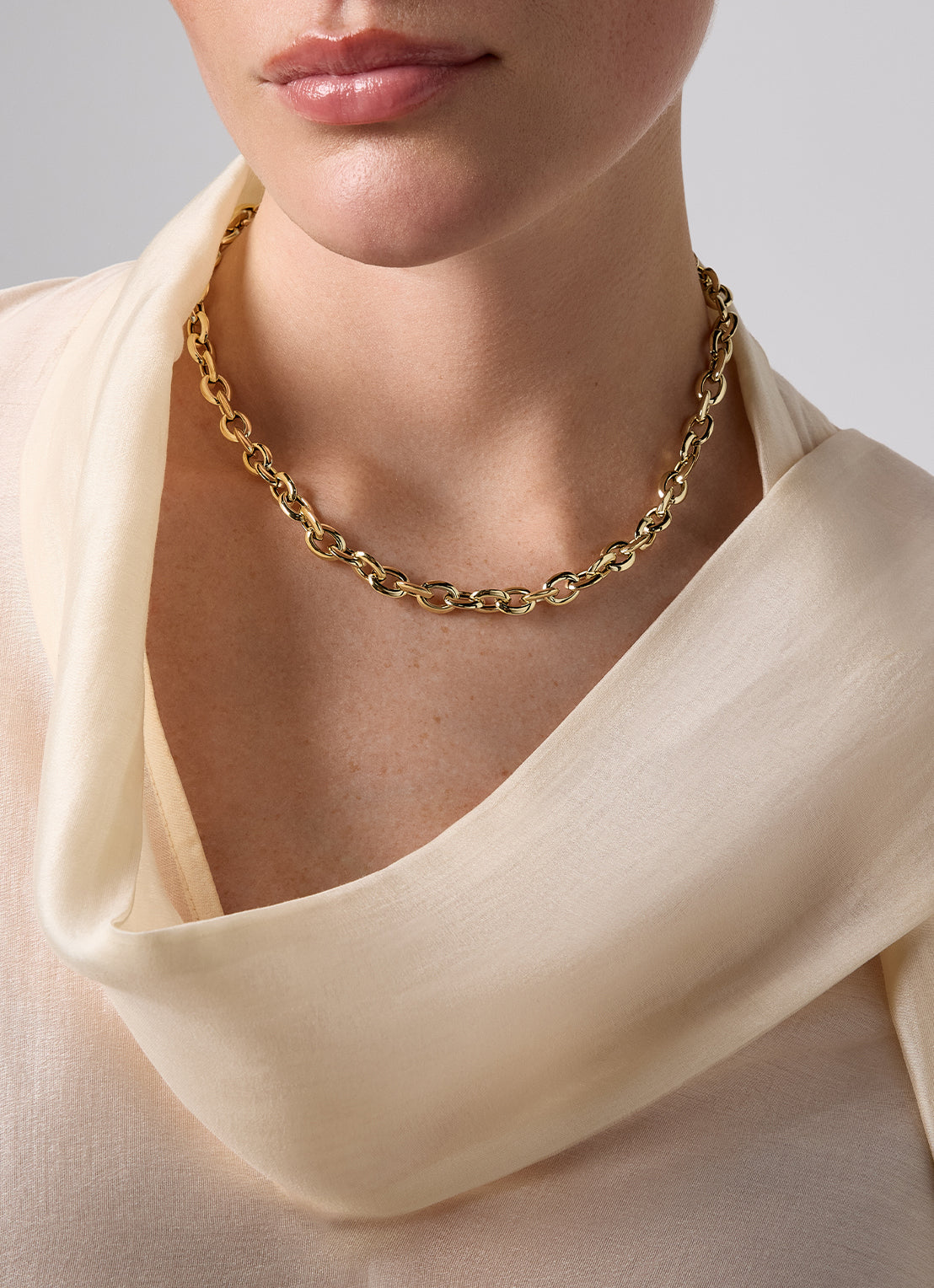 Yellow gold Necklace Timeless Treasures 45 cm