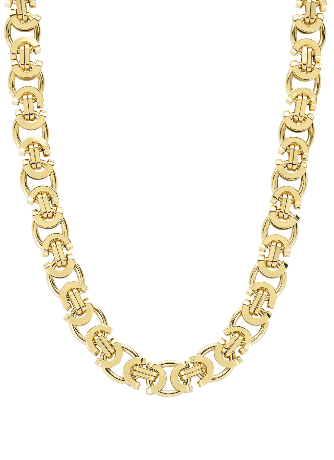 Geelgouden collier Timeless Treasures 45 cm