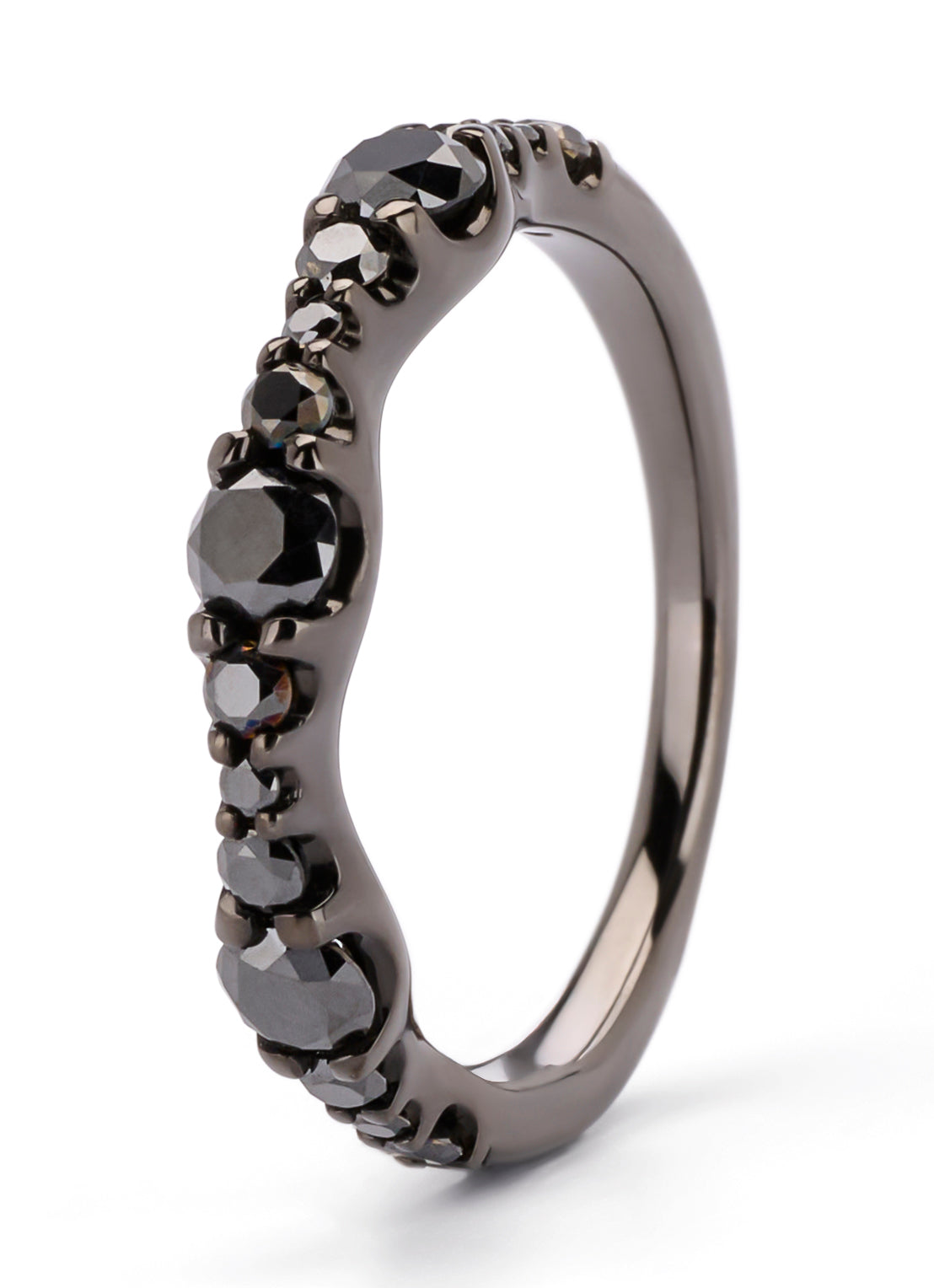 Gouden ring, 0.90 ct diamant, Gallery