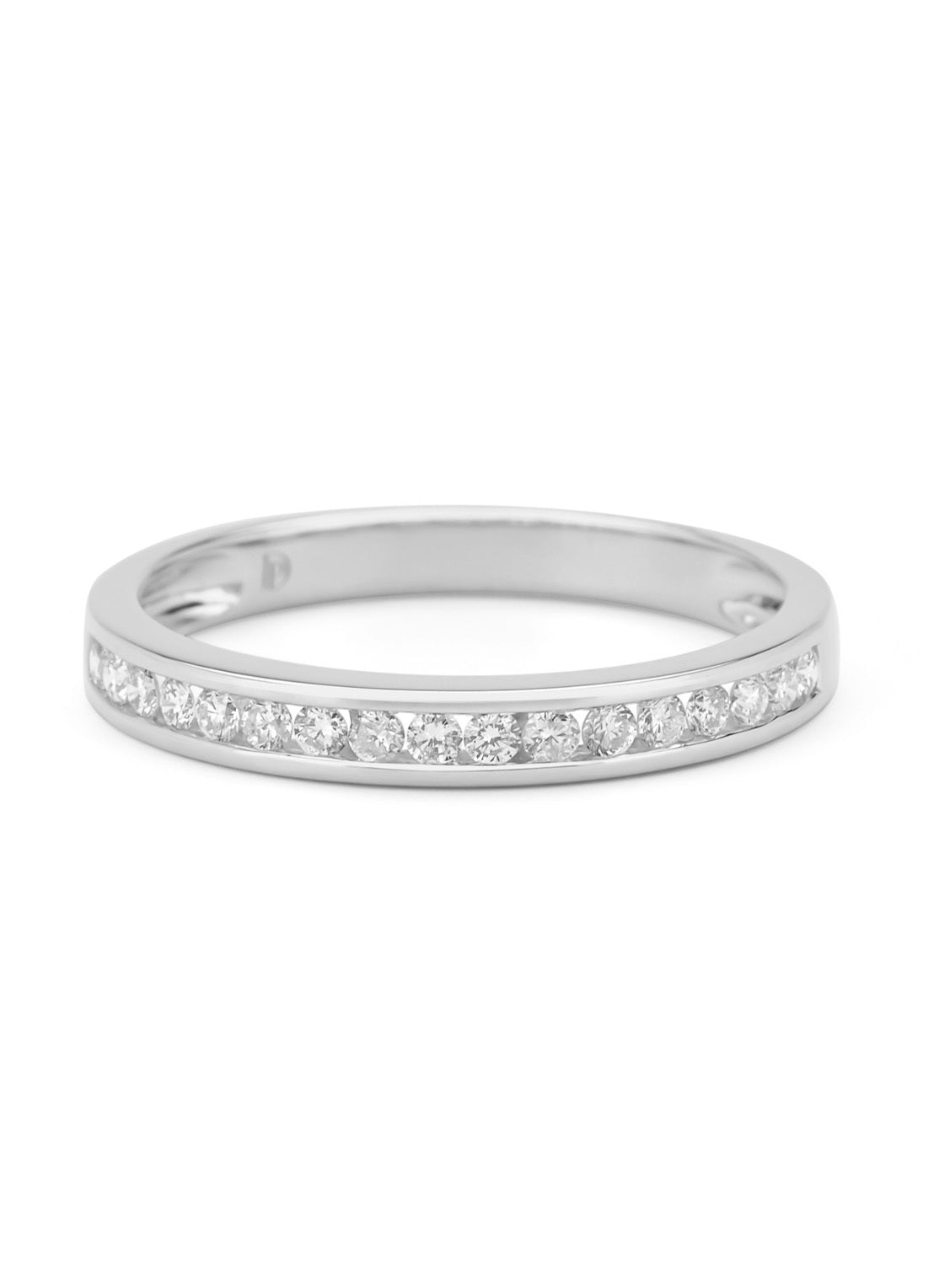 White gold ring, 0.25 ct diamond, Alliance