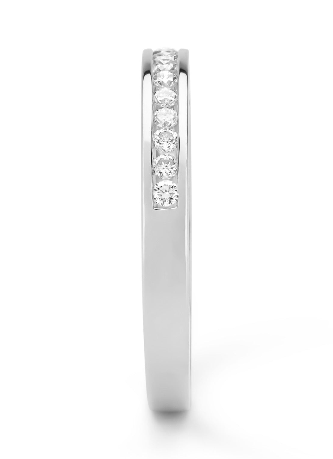White gold ring, 0.25 ct diamond, Alliance