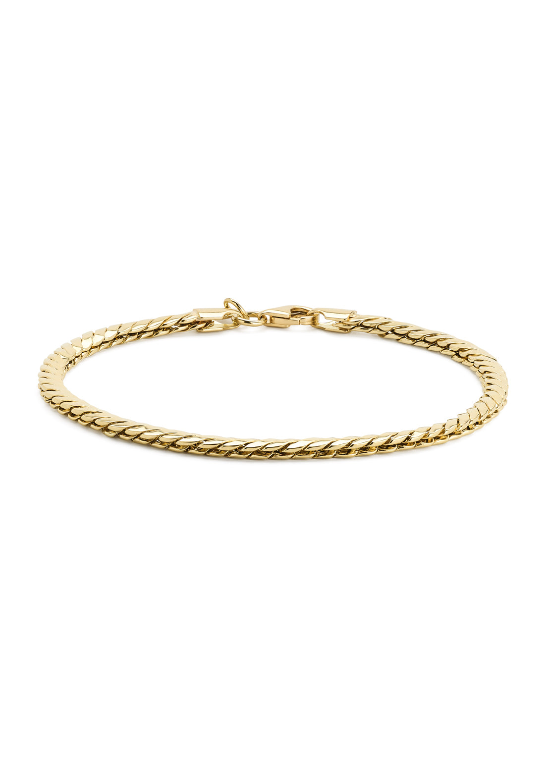 Geelgouden armband Timeless Treasures 18 cm