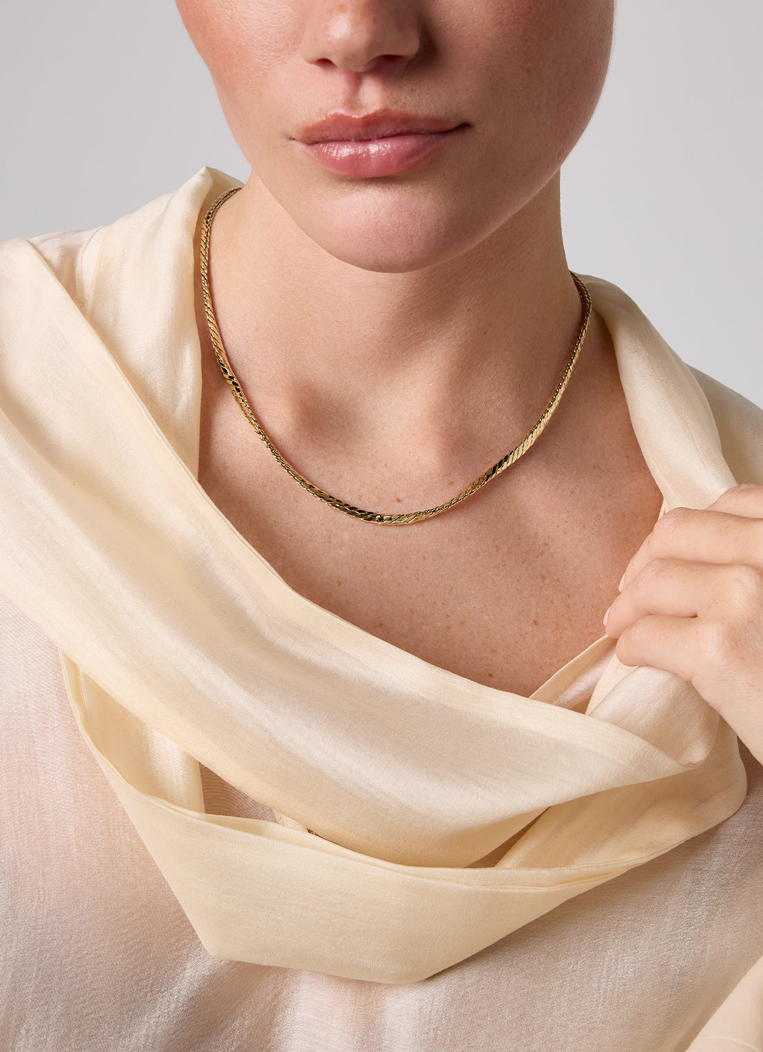 Yellow gold Necklace Timeless Treasures 45 cm