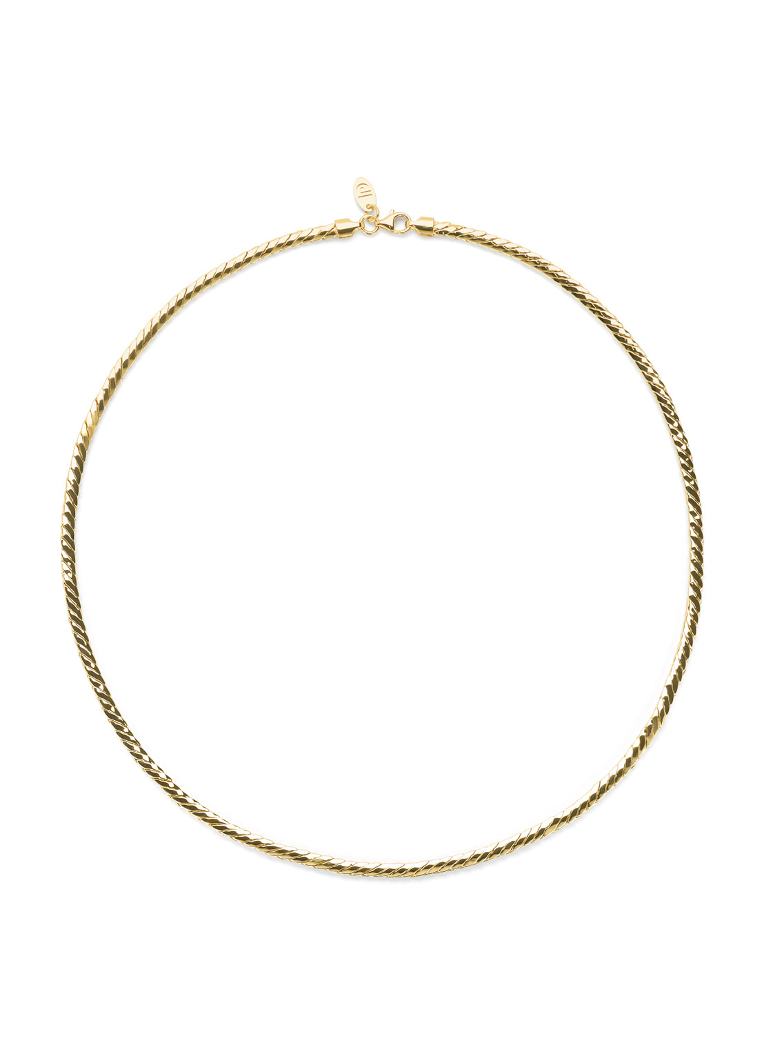 Geelgouden collier Timeless Treasures 45 cm