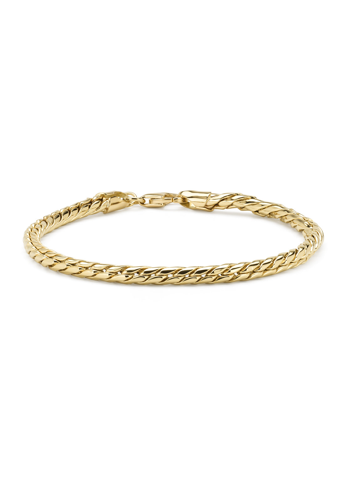 Geelgouden armband Timeless Treasures 18 cm