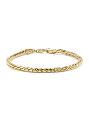 Geelgouden armband Timeless Treasures 18 cm
