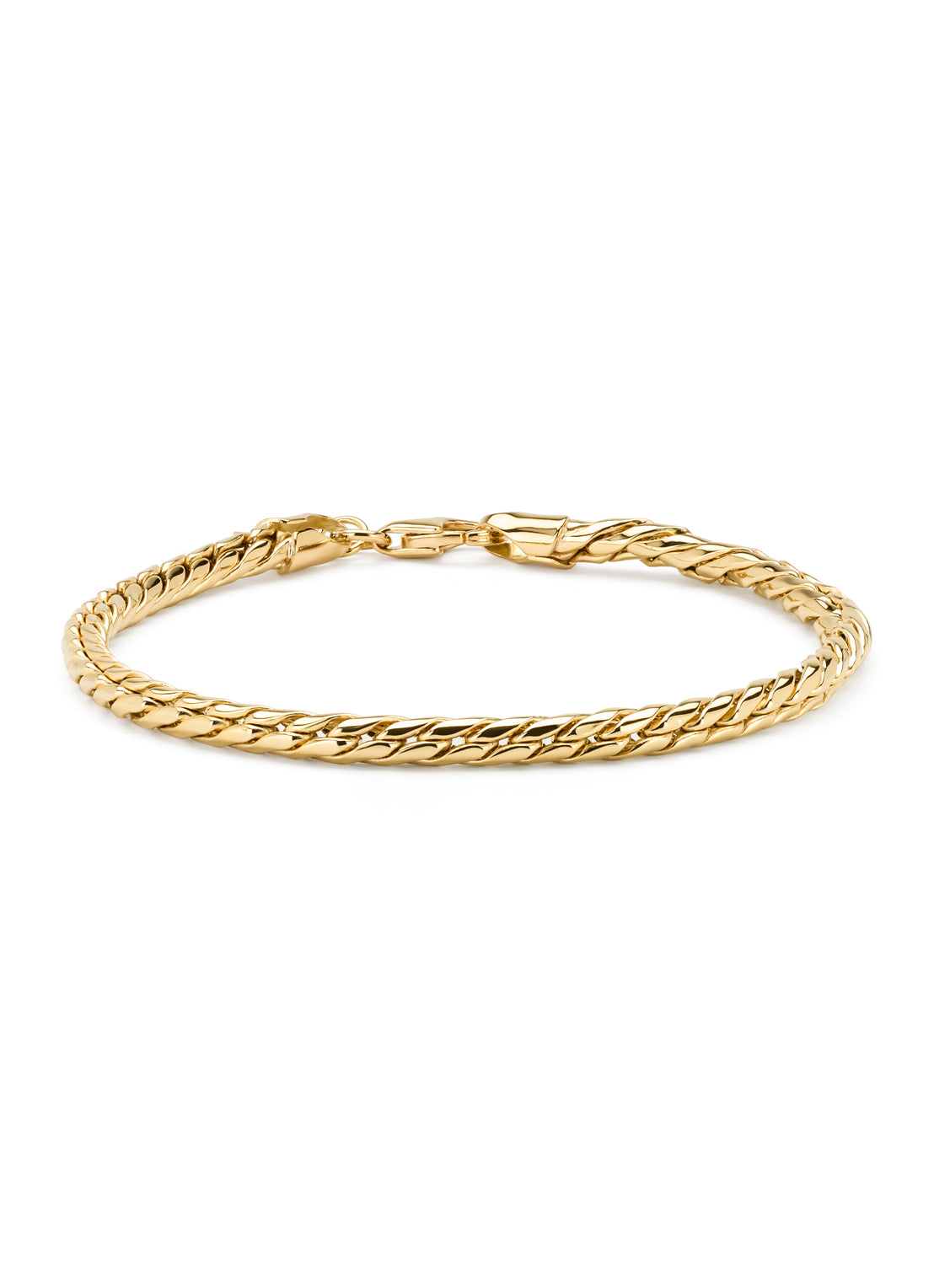Geelgouden armband Timeless Treasures 19 cm