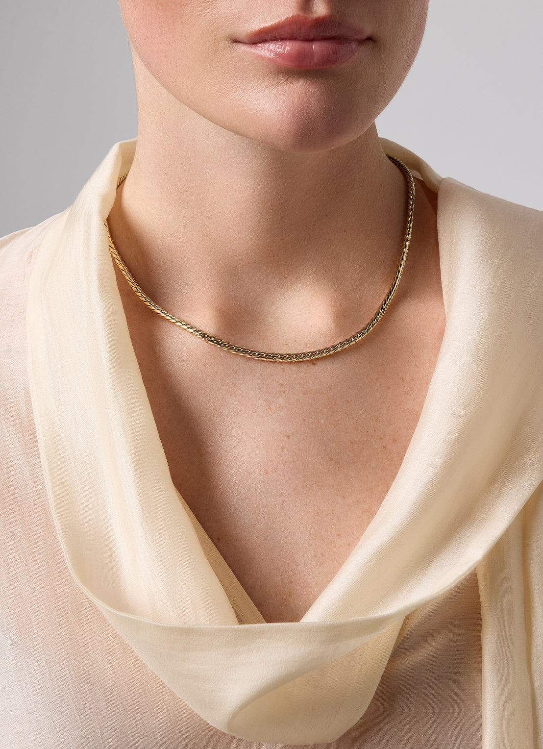 Yellow gold Necklace Timeless Treasures 45 cm