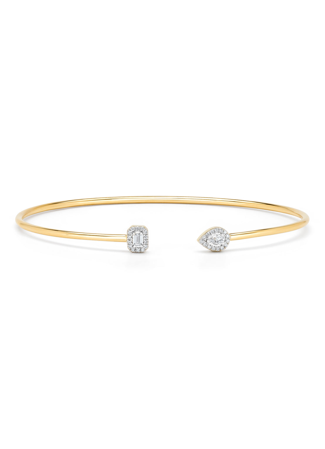 Gouden armband, 0.14 ct diamant, La Dolce Vita