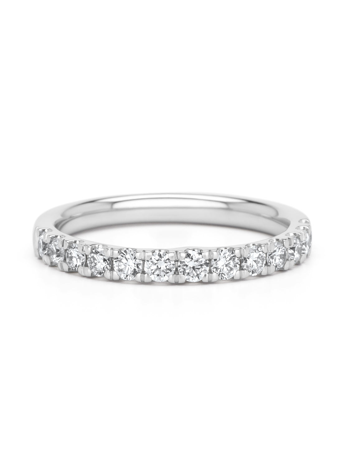 Witgouden ring, 0.52 ct diamant, Perfect Match