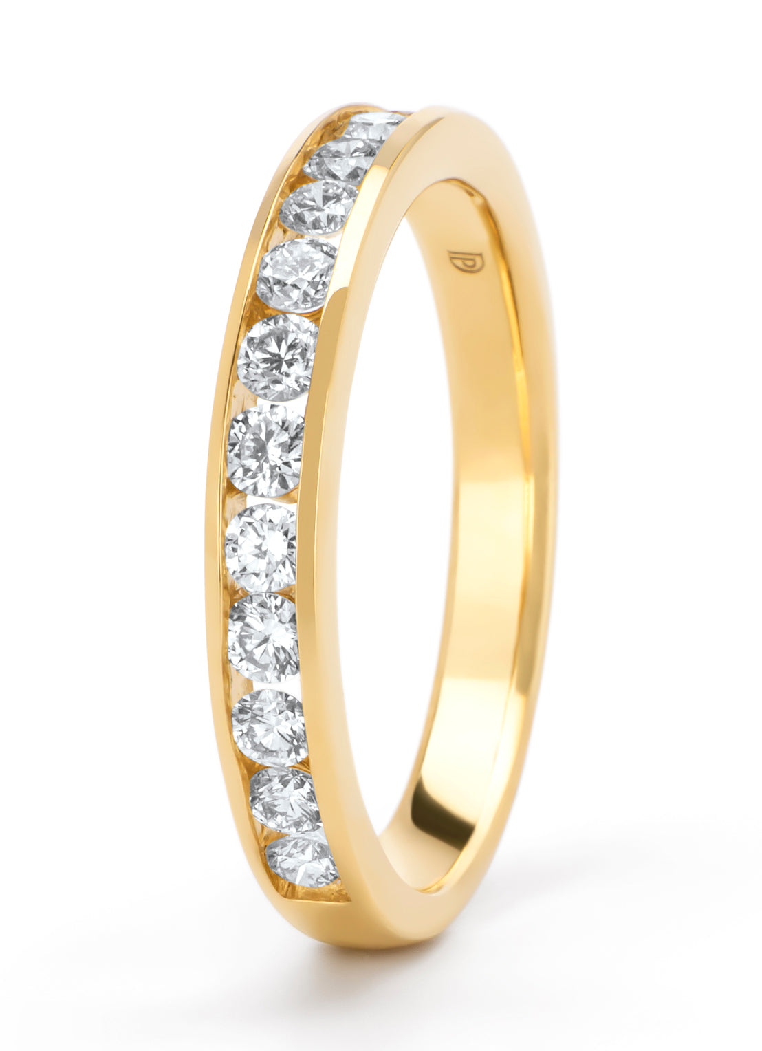The Modern Match Geelgoud, 1.02 ct diamant, Perfect Match