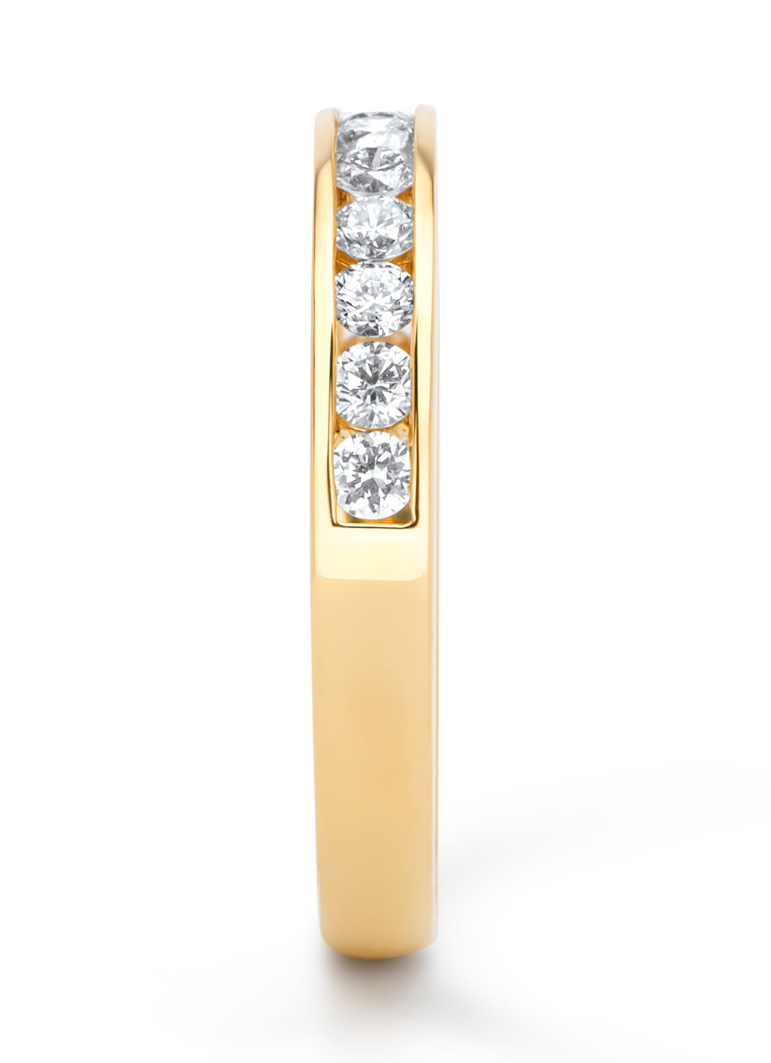 The Modern Match Geelgoud, 1.02 ct diamant, Perfect Match