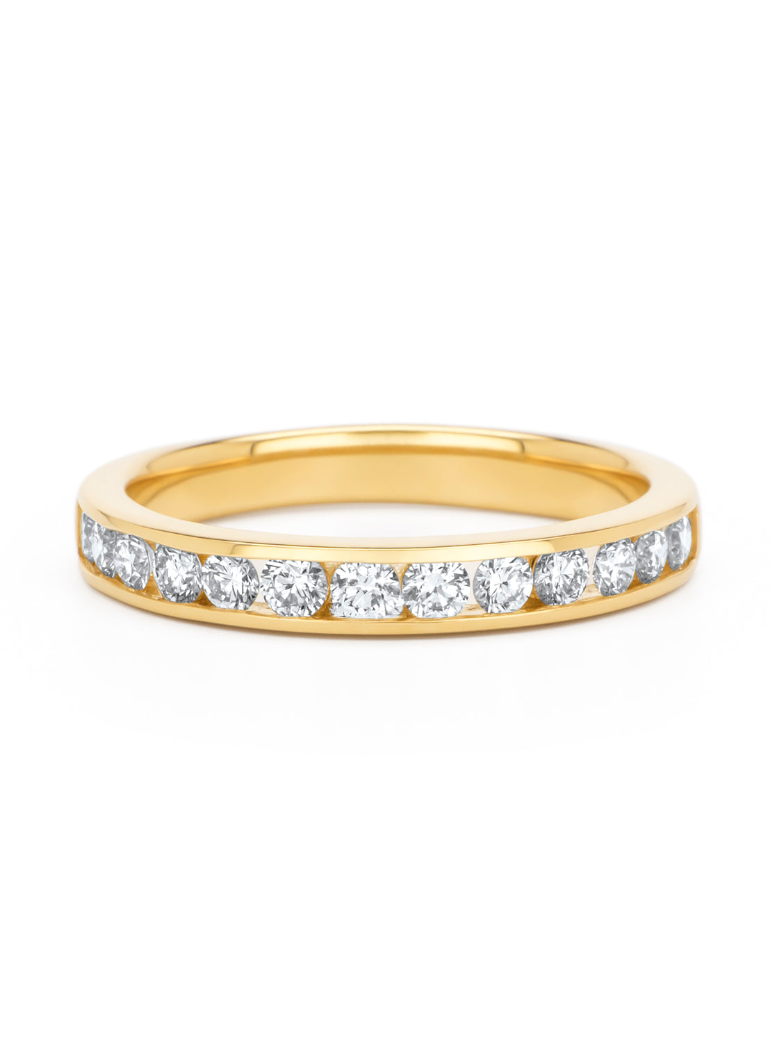 The Modern Match Geelgoud, 1.02 ct diamant, Perfect Match