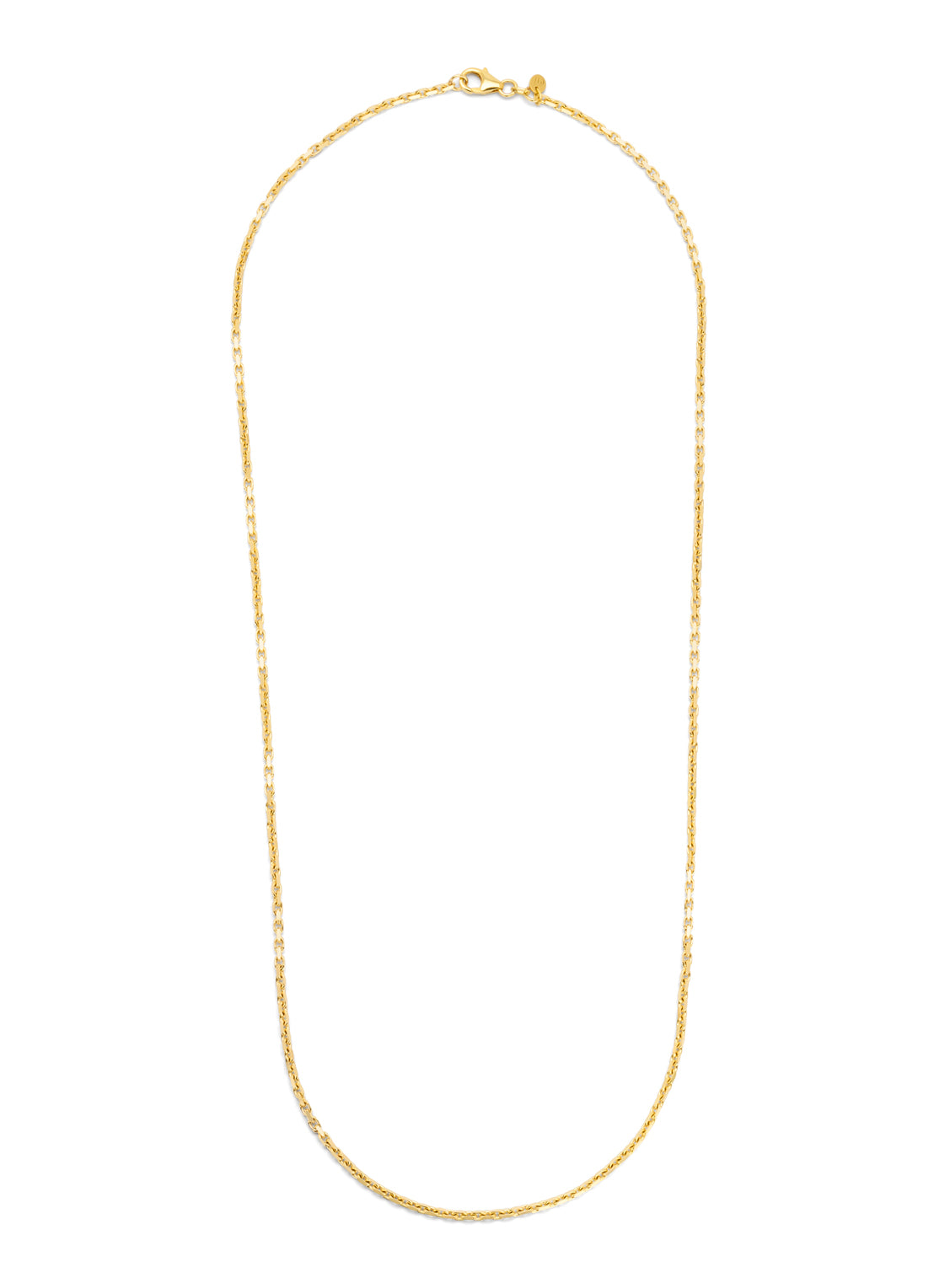 Yellow gold necklace