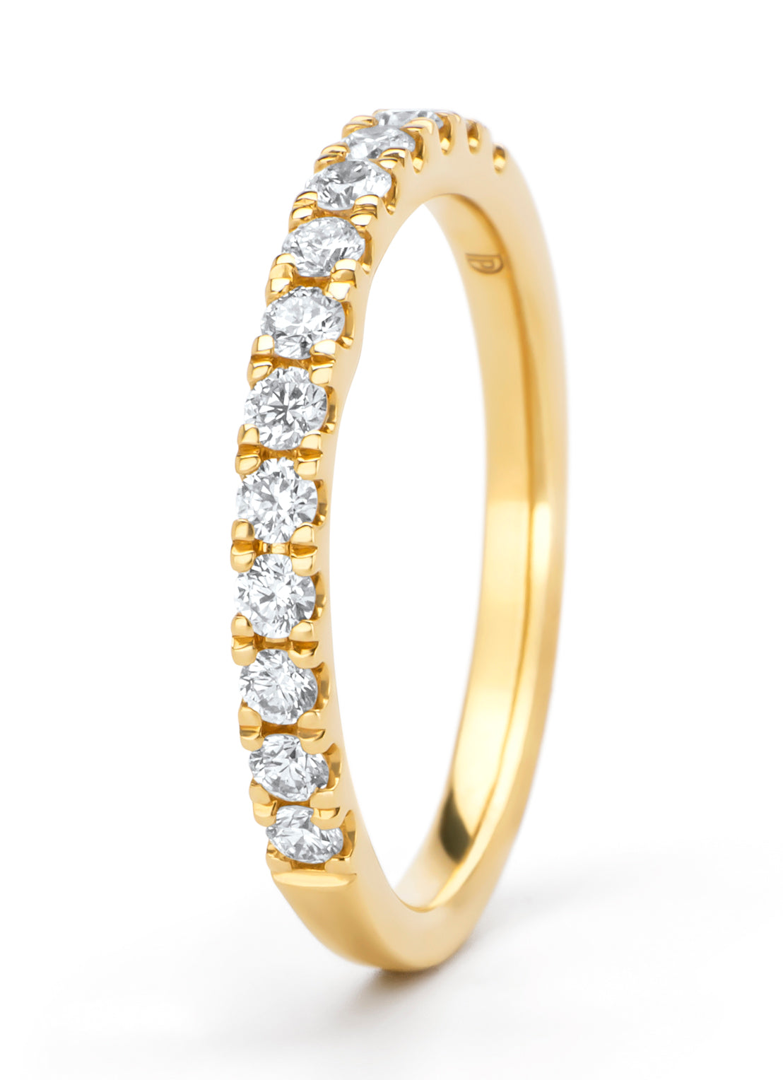 The Halo Match Geelgoud, 1.20 ct diamant, Perfect Match