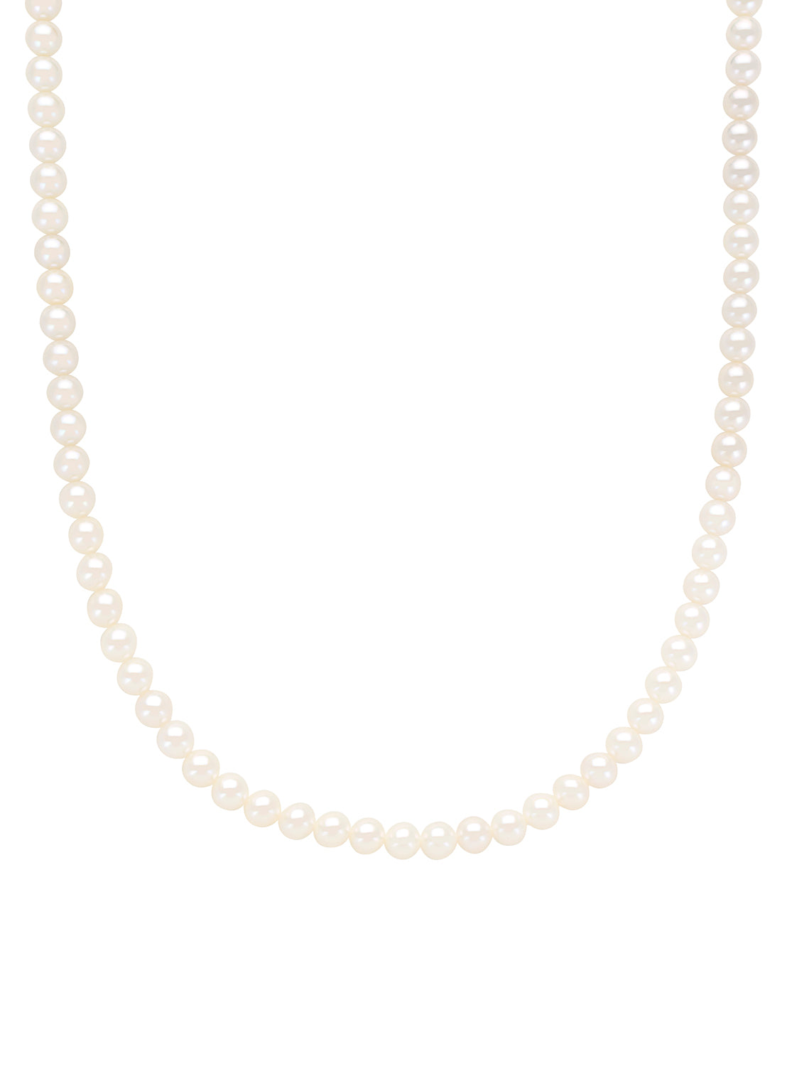 Yellow gold Riviera necklace