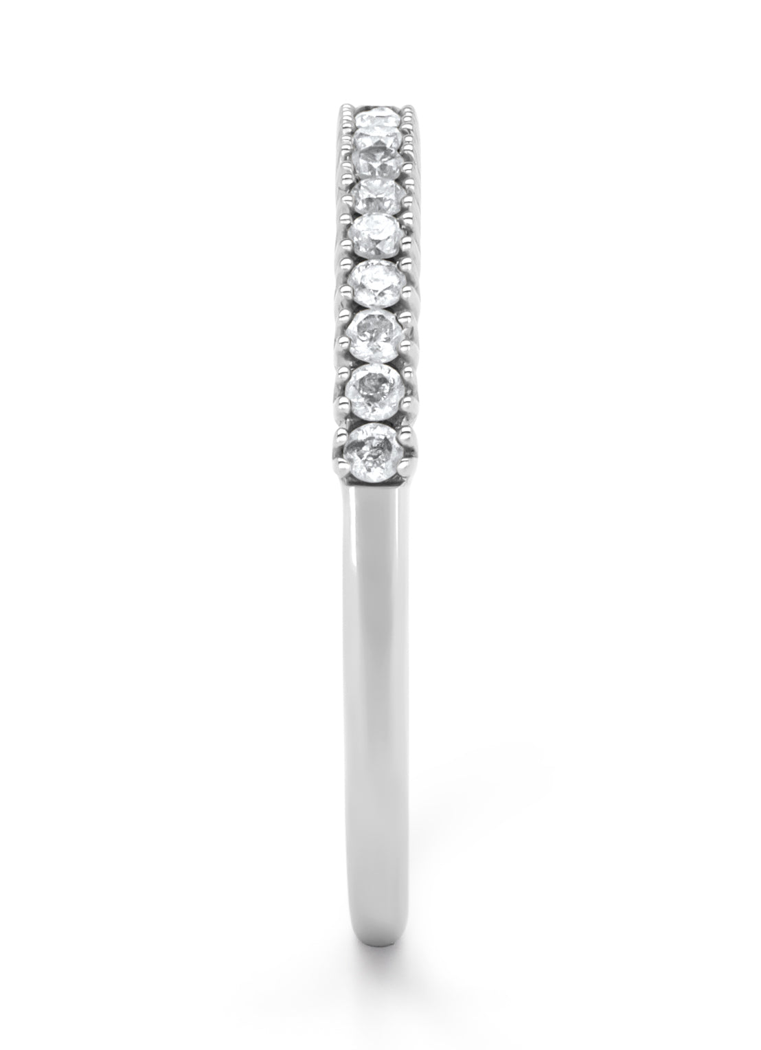 Witgouden ring, 0.20 ct diamant, Alliance