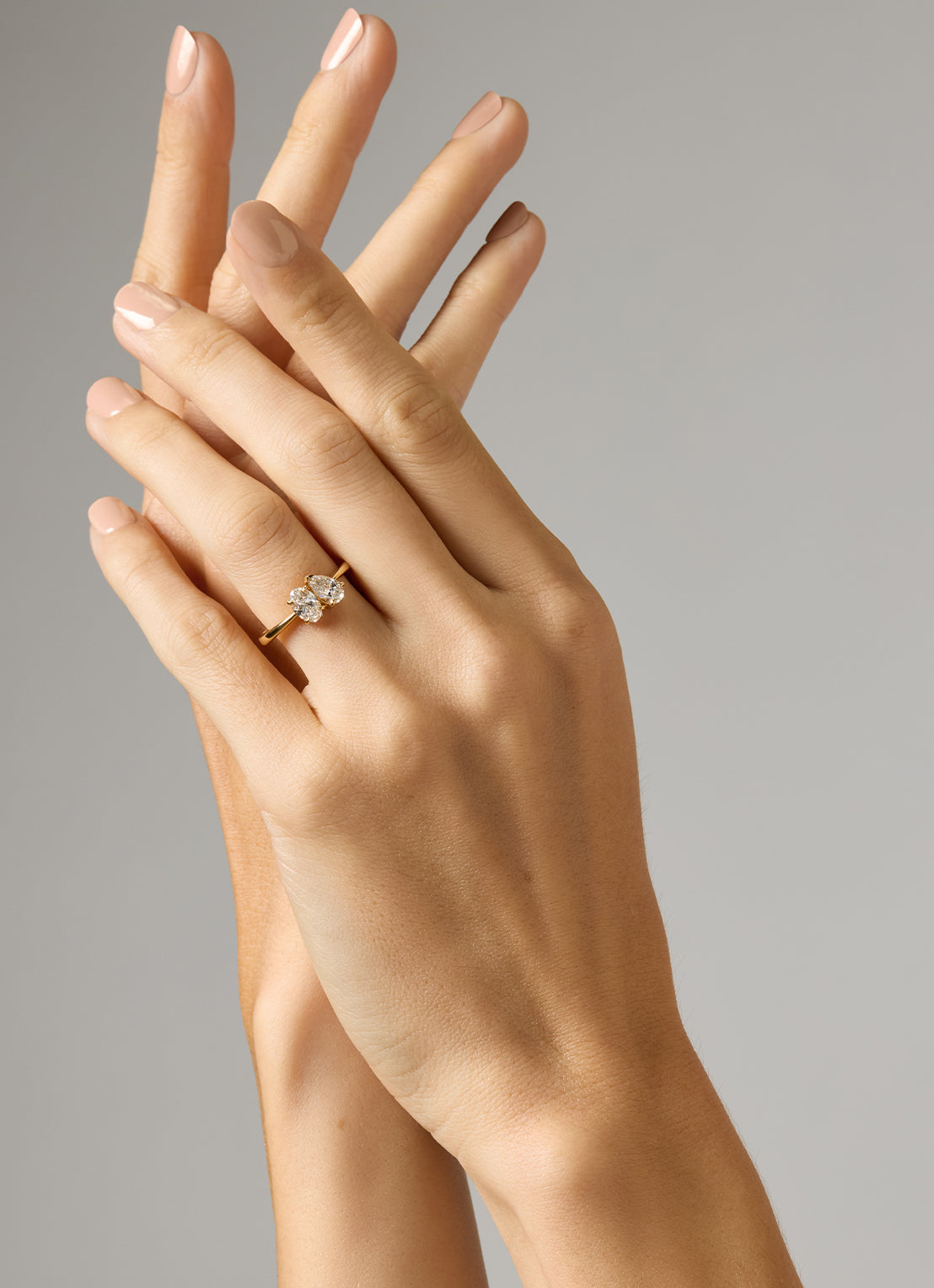Geelgouden ring, 1.02 ct diamant, Gallery