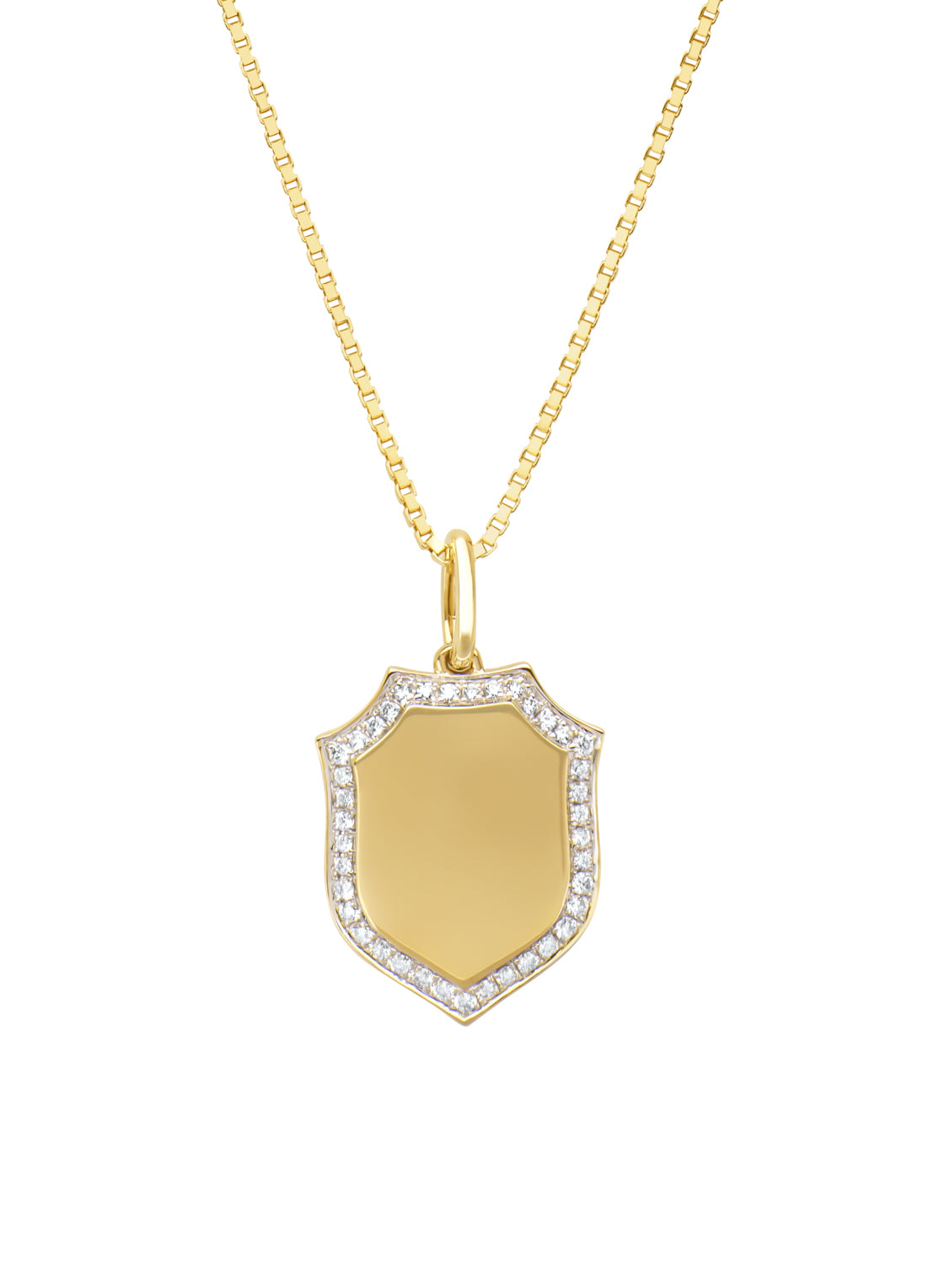 Geelgouden hanger, 0.13 ct diamant, Timeless Treasures