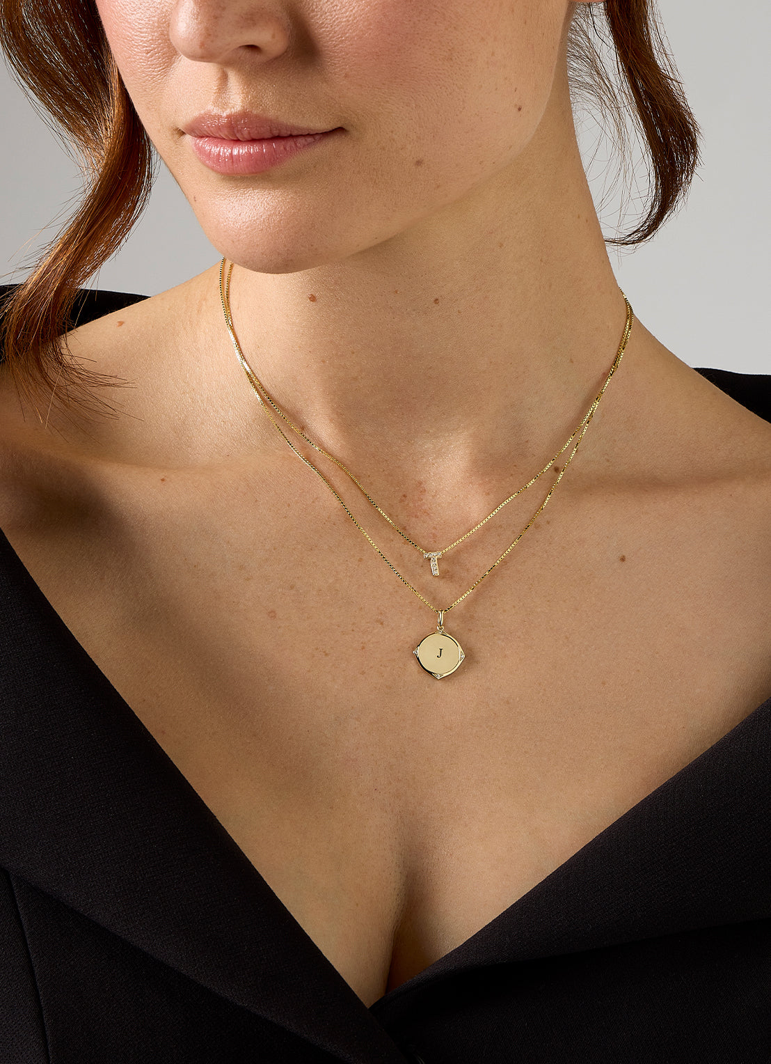 Geelgouden hanger, 0.02 ct diamant, Timeless Treasures