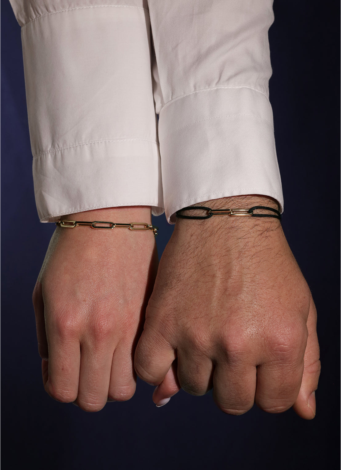 Closed Forever bracelet set for Him & Her