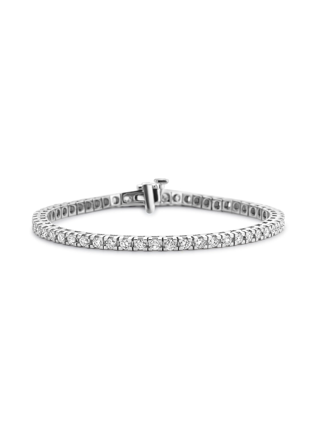 Tennis bracelet, 3.00 ct diamond