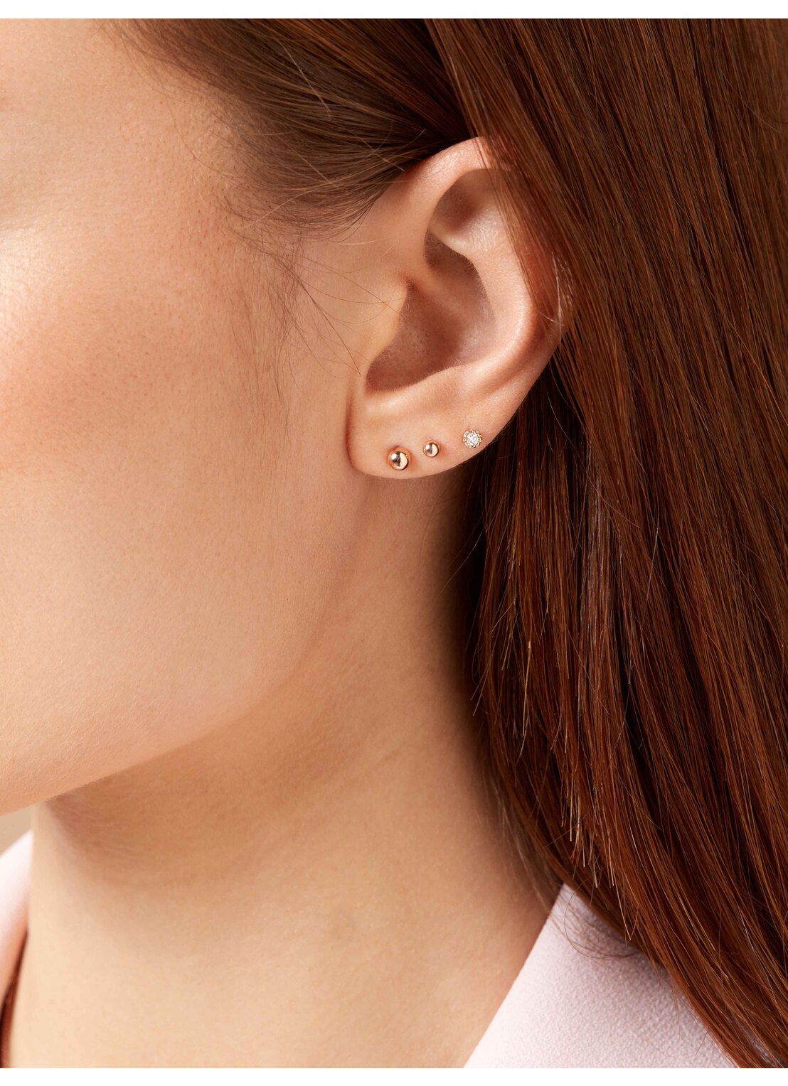 Roségouden oorsieraden Timeless Treasures