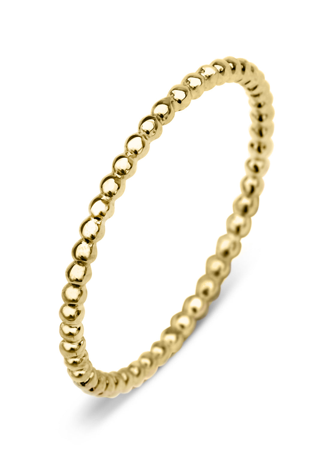 Yellow gold ring joy