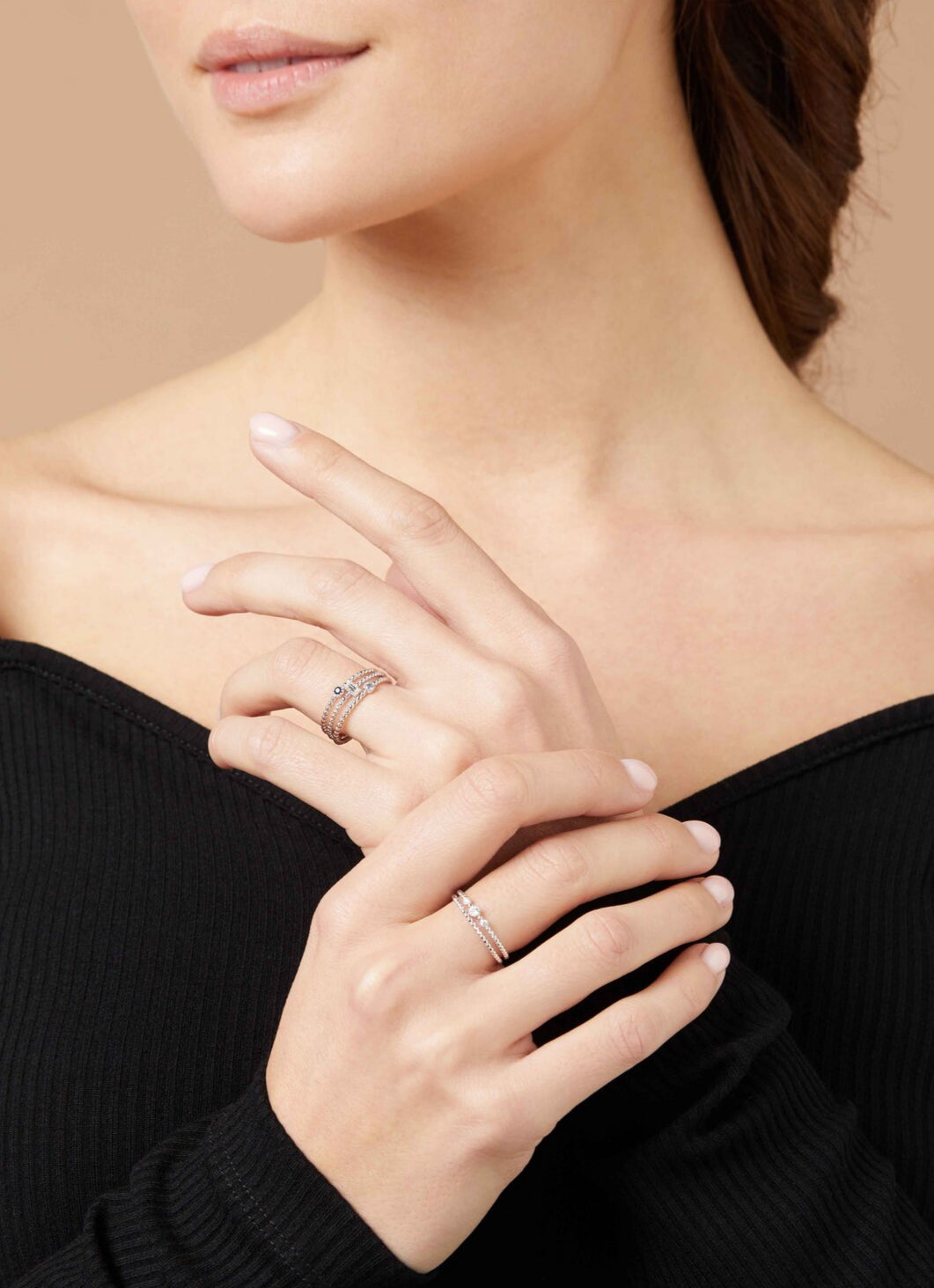 White gold ring Joy